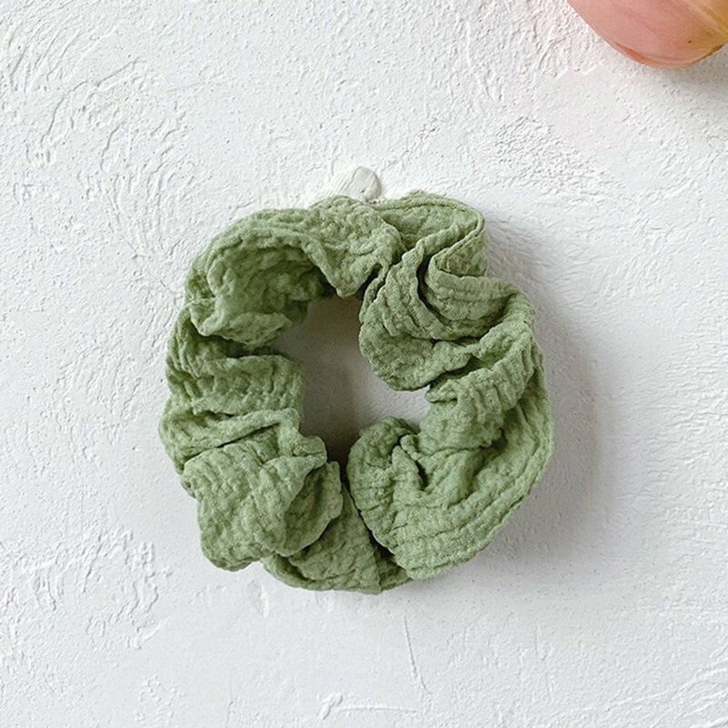 Grünes Haar Haarschmuck solide elastische Haar gummis Haar gummis Gummibänder für Frauen Mädchen Sport Gym Haar Haar gummis Halter