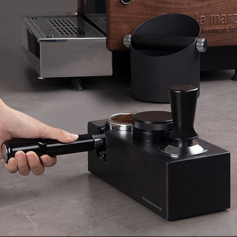 Lelit 57mm 57.5mm 스테인레스 스틸베이스 분리형 기본 바리스타 에스프레소 커피 액세서리, 바리스타 도구 커피 디스트리뷰터