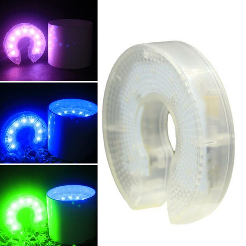 LED Golf Hole Lights with Lens U-shaped Golf Hole Lamp Backyard Putting Green Glowing Lamp Night Golf Green Trainer Accessories