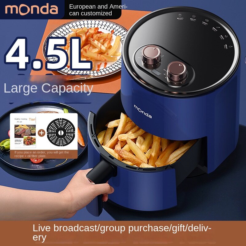 Monda-smart多機能エアフライヤー、家庭用電気オーブン、クロスボーダー、新