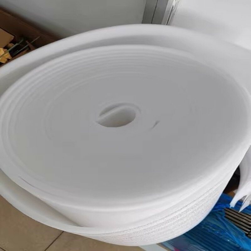 3mm di spessore 30cm x 8 metri di colore bianco bolla EPE foglio di schiuma bordo cuscino d'aria pellicola imballaggio riempimento involucro antiurto all'ingrosso