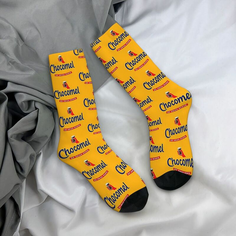 Chocomel Choco lademelk Nederland Socken Harajuku super weiche Strümpfe die ganze Saison über Socken für das Geburtstags geschenk der Männer frau