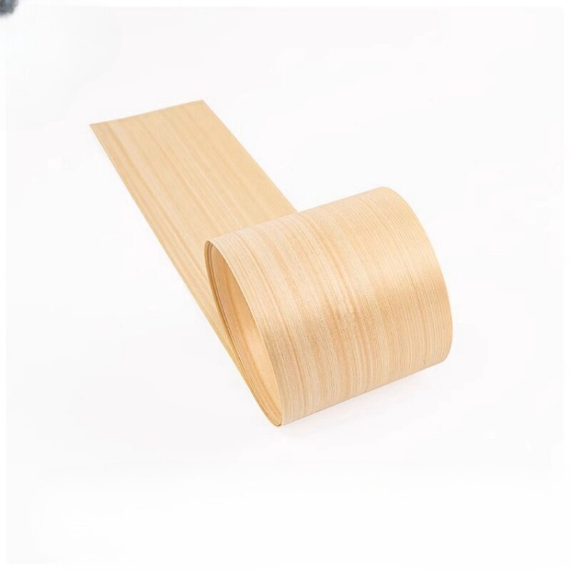 10pcs Natural Straight grain Solid Wood veneer Cypress wood Furniture Wallboard Veneer