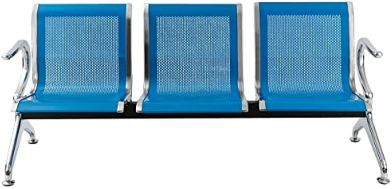 Kursi ruang tunggu dengan lengan 3 kursi bangku penerimaan bandara untuk pasar rumah sakit Bisnis