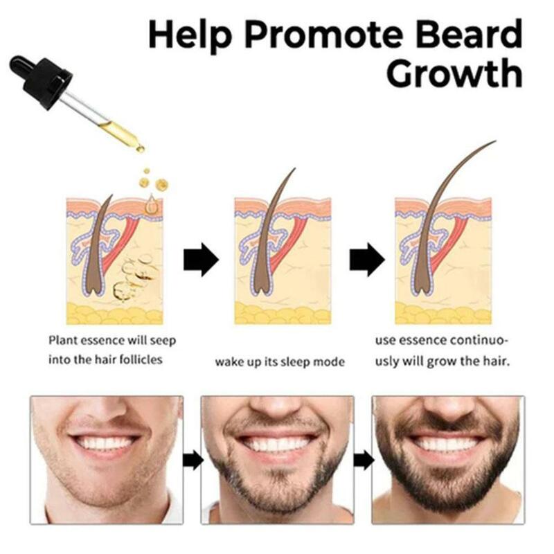 50ml Men Beard Growth Argan Essential Oil Plant Lavender Car Repair Loss Rosemary Argan Liquid Hair Skin Frag W0e8