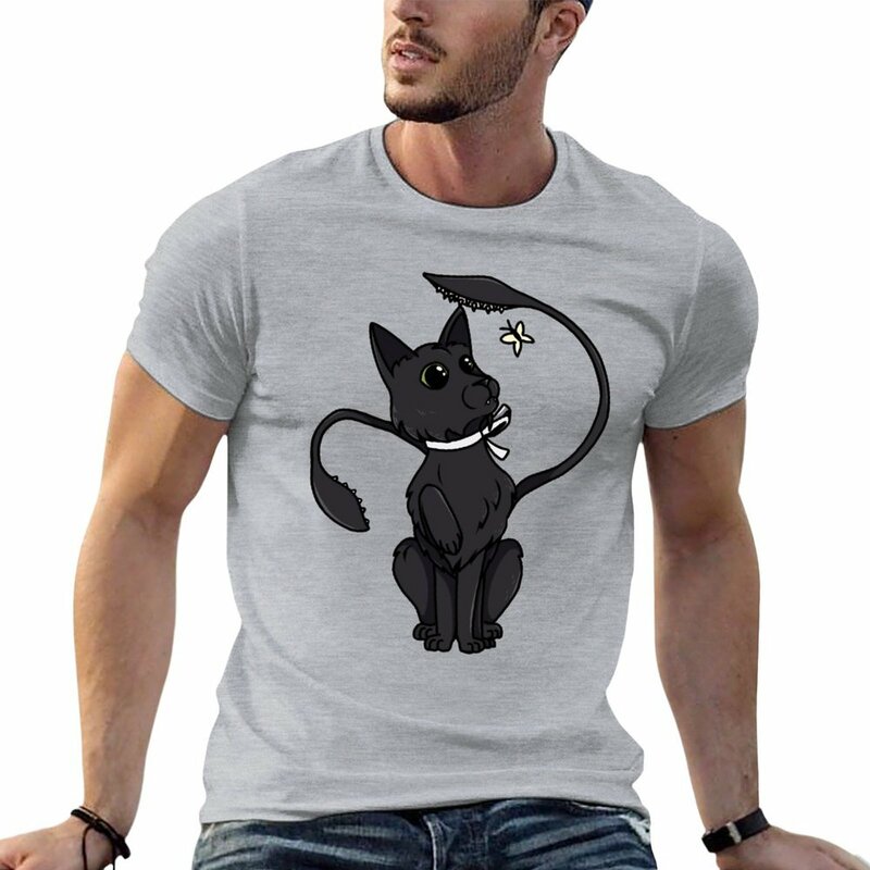 Verdrijver Beest Kitten T-Shirt Sneldrogende Trechters Heren Workout Shirt