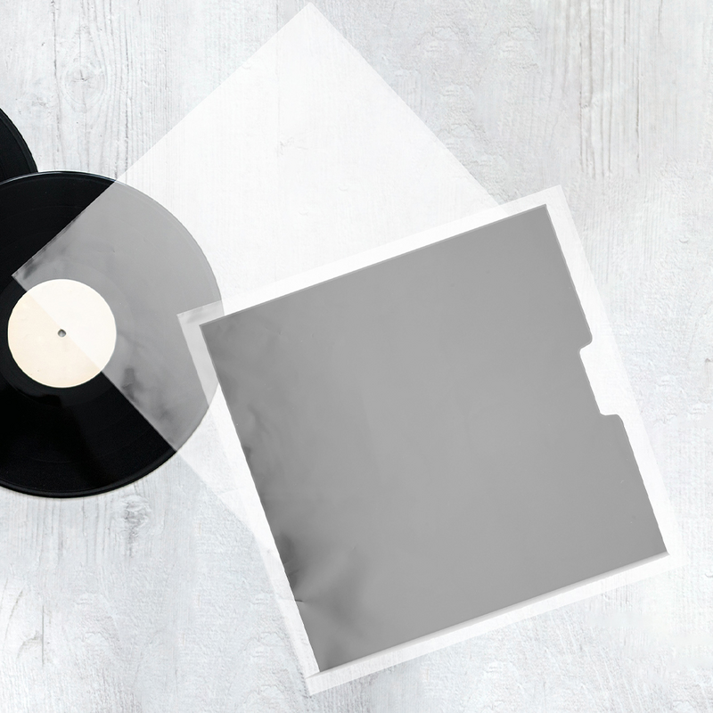 25 stücke Schallplatten Außenhüllen Vinyl Schallplatten hüllen selbst klebende Album Schutzhüllen