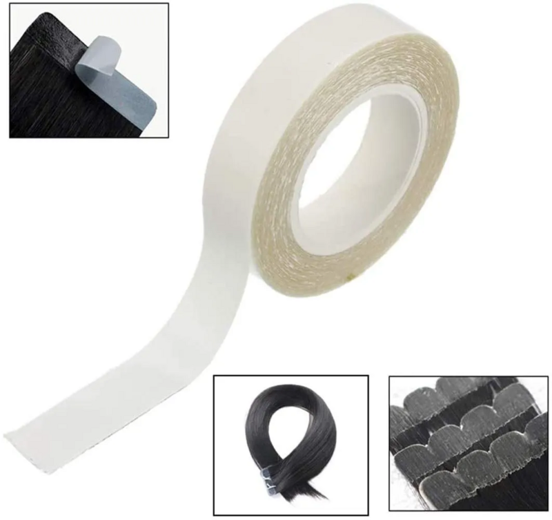 3 Yards Lace Wig Tape Waterproof Hair Double-Sided Adhesive Tape Strong Hold  for Hair Extension/Lace Wig/Toupee