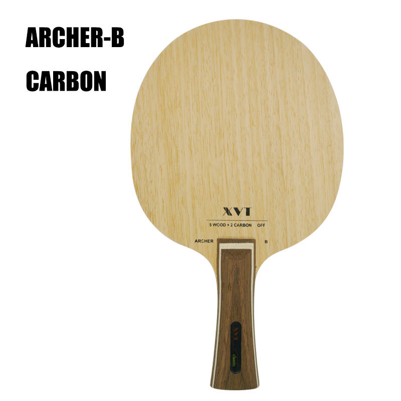 XVT ARCHER_B wysokiej profesjonalna jakość łopatka do tenisa stołowego z włókna węglowego/rakietka do ping-ponga/rakietka do tenisa stołowego