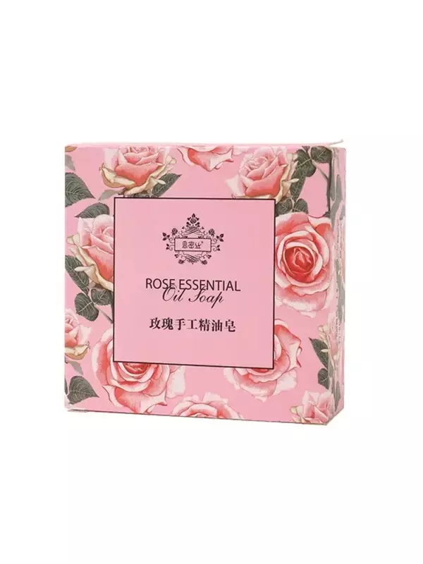 Rose Oil Essential Oil Soap Treatment Acnes Handmade Face Moisturizing Gently Anti Rebelles Smooth Butter Bath Skin Care Tools