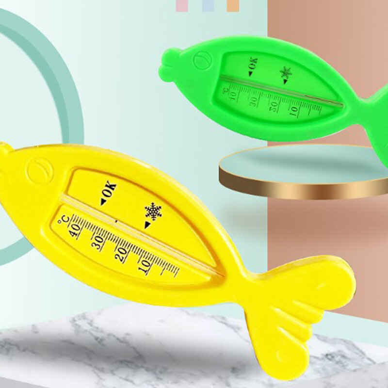 مقياس درجة حرارة حمام الطفل ، بطاقة درجة حرارة ماء السمك الصغيرة ، 1 ،