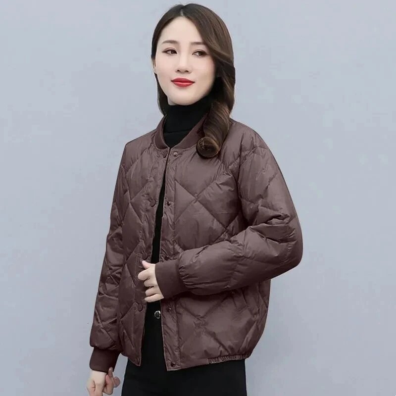 女性用パーカージャケット,韓国の短いコート,軽量,上質,ルーズ,コットンパッド入り,コート2023