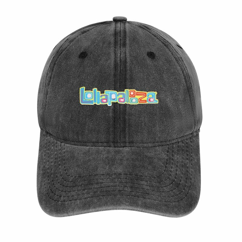 Lollapalooza-Chapéu de vaqueiro para homens e mulheres, boné de marca, espuma, golf wear, 2023