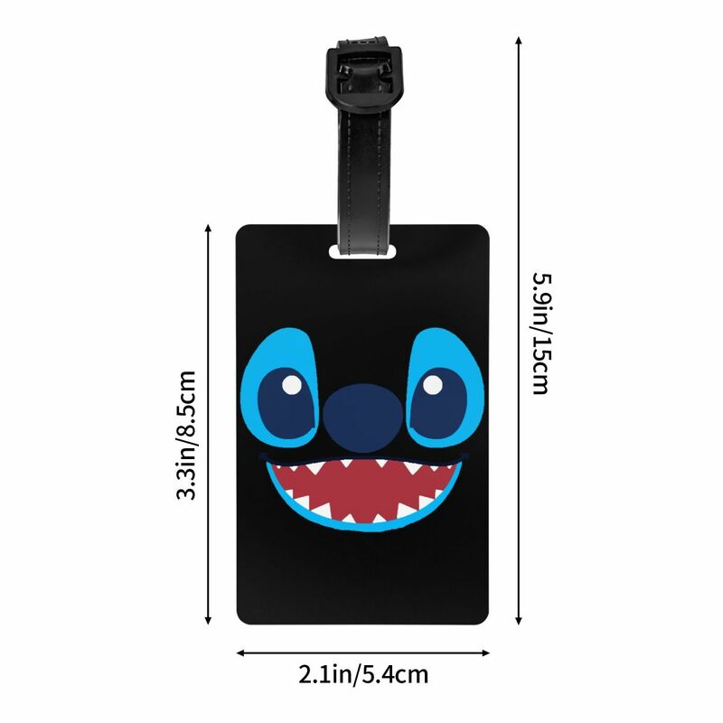 Custom Stitch Luggage Tag Privacy Protection Baggage Tags Travel Bag Labels Suitcase