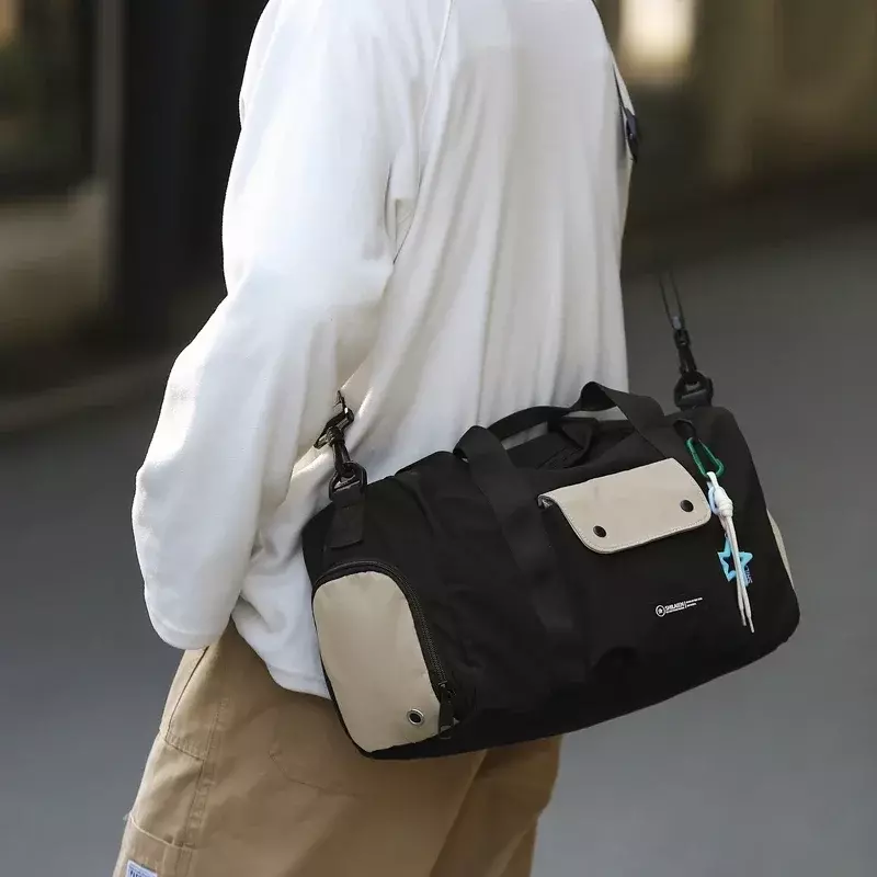 Bolsa Oxford Crossbody de grande capacidade, bolsa minimalista elegante, bolsa de ombro moderna para casais, nova, 2024