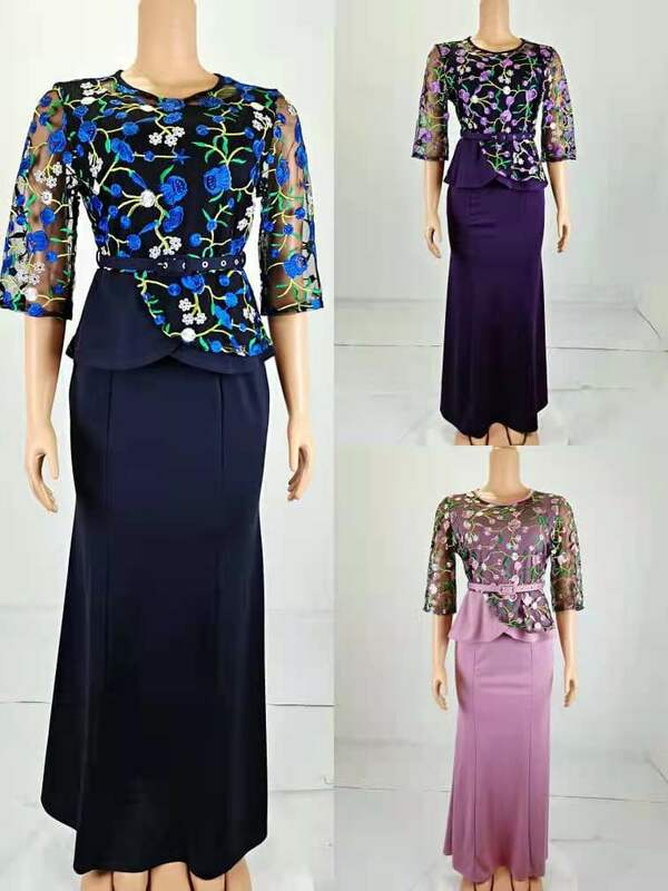 女性のためのアフリカの母のドレス,ロングドレス,デジタルプリント,大きいサイズ,新しい,2023,ml101q01