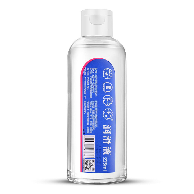 Lubrificante 215ml à base de água lubrificante fácil de limpar óleo de massagem lubrificante íntimo masculino unguento adulto