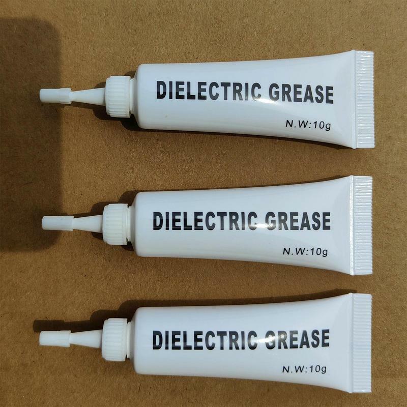 10g Dielectric Grease Silicone Paste Waterproof Anti-rust Grease 5pcs High Temp Safe Grease Automotive Greases Lubricants