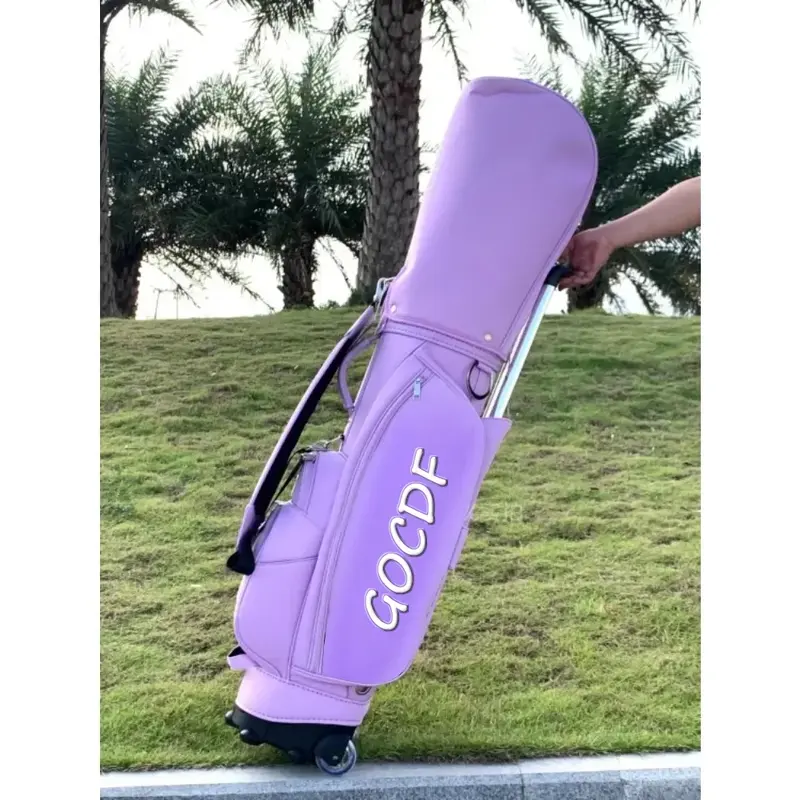 2024 New Golf Bag Men's and Women's Fashion Roller Caddy Bag  골프백