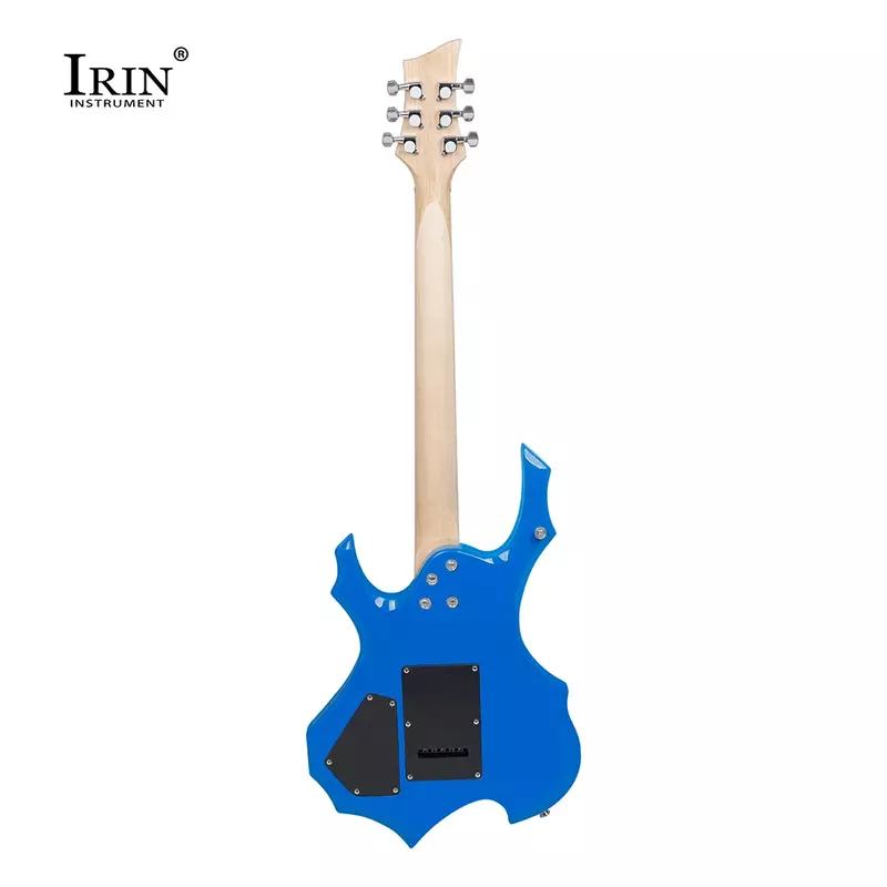 Электрическая гитара IRIN, 6 струн, 24 лада, пламя, электрическая гитара, гриф из палисандра, кленовый гриф, манчурийская пепла, электрическая гитара