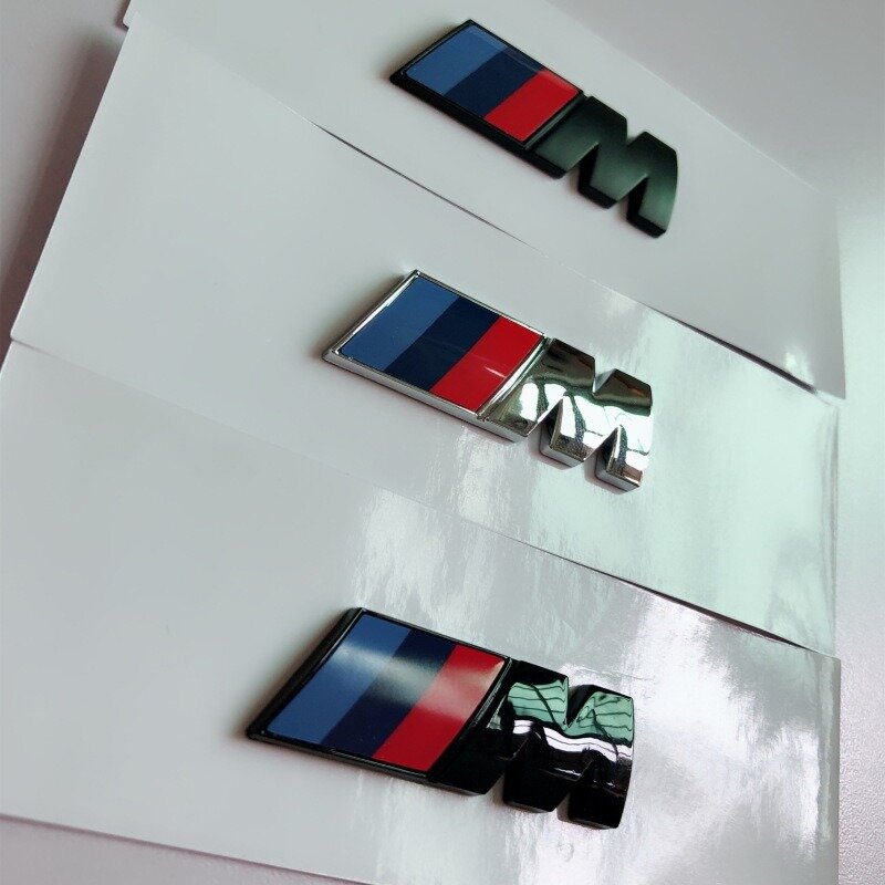 Logotipo Lateral BMW M Logotipo Fender Emblema, Acessórios de Carro, Estilo de Etiqueta, Crachá, 1, 3, 5, 7 Série, X1, X3, X5, X6m, M Esportes, 2Pcs