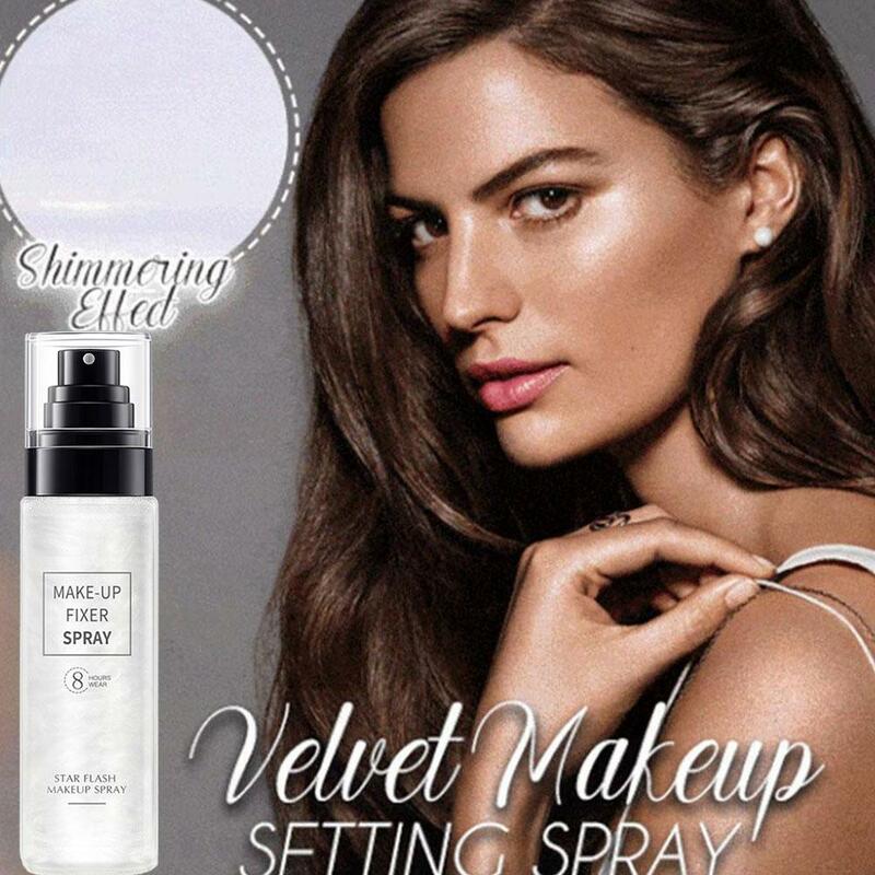 Make-up Einstellung Spray feuchtigkeit spendendes Hydrat dauerhaft machen Schönheit Natur kosmetik Kontrolle erfrischend matt Fixierer schnelles Gesicht o t3j4