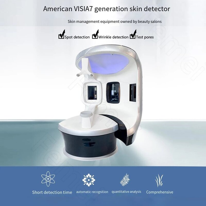 Máquina facial da beleza da análise do visia7 do produto de 2022 profesional para o varredor facial do analisador 3d do teste da pele para o comercial