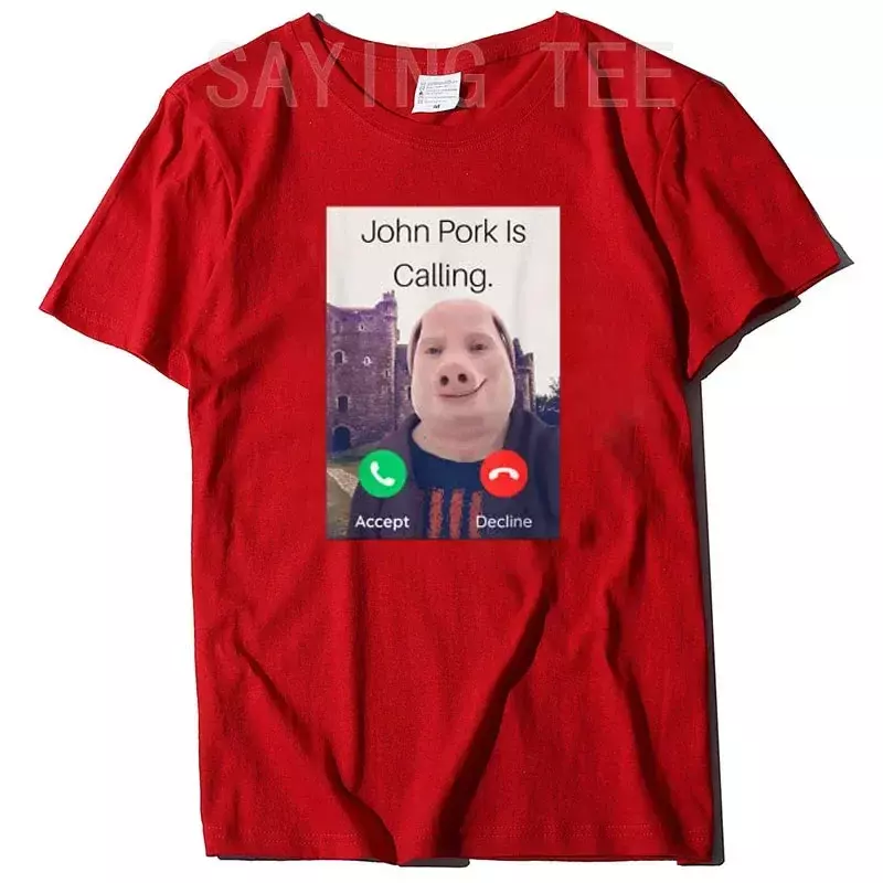 NO.2A1334 футболка с рисунком смешной свиньи и надписью на звонки, топ, уличная мода, Модный женский подарок