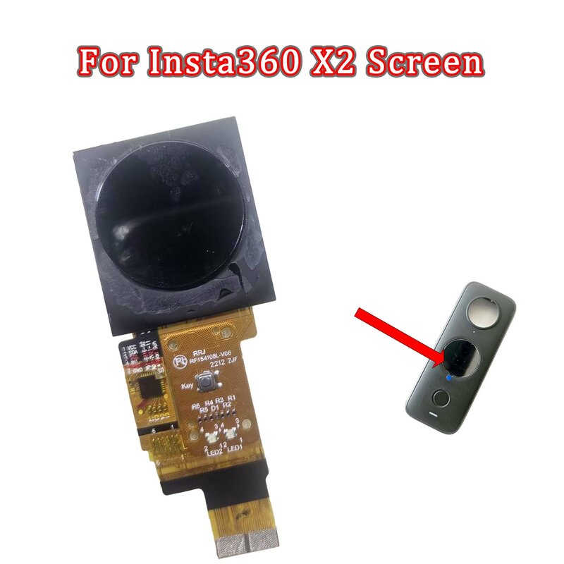 Dla Insta360 jeden X2 ekran aparatu wyświetlacz naprawy części akcesoria do aparatu zamiennej