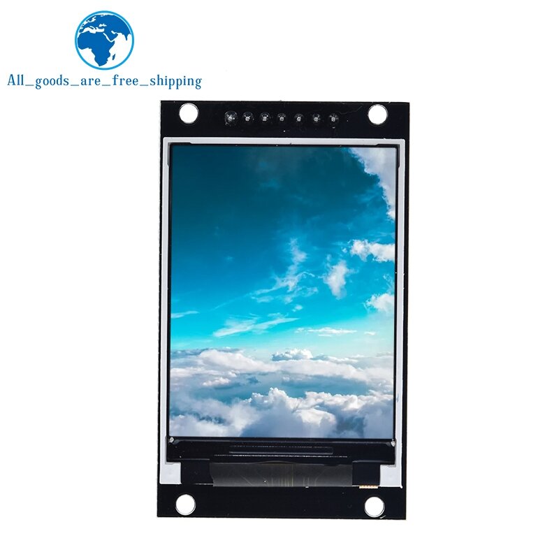 TZT-pantalla TFT de 2,0 pulgadas, unidad LCD OLED IC ST7789V, 240RGBx320, matriz de puntos, interfaz SPI para Arduio, módulo de pantalla LCD a todo Color