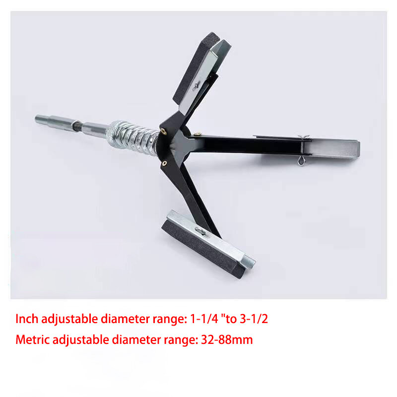Three-jaw Cylinder Sander Inner Diameter Grinder Steel Car Engine Brake Cylinder Bore Hone Tool Flexible Shaft Honing 19-64mm
