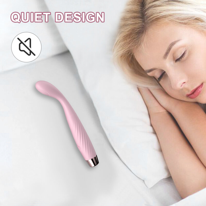 Vibrator G-spot Pemula untuk Wanita 8 Detik untuk Orgasme Mainan Seks Stimulator Klitoris Puting Getaran Bentuk Jari untuk Wanita Dewasa