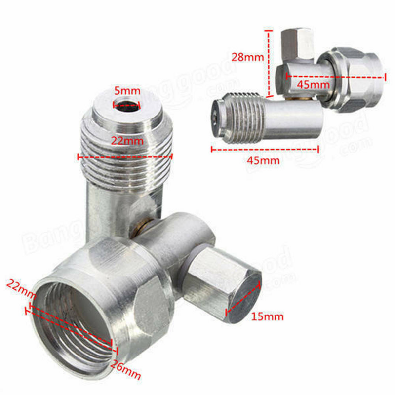 Tpaitlss 7/8'' F- M Alloy Universal Swivel Joint Adapter For Airless Spray Gun Tools Drop Shipping