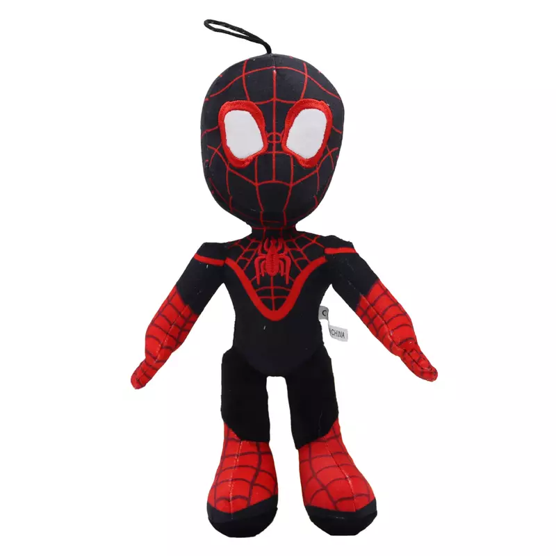 Peluche de Marvel Spiderman para niños, muñeco de peluche suave de dibujos animados, peluches grandes, muñecas de tela para niños, almohada, regalo de Navidad, 30cm