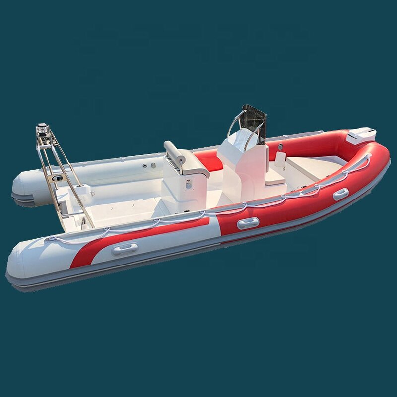 Liya 2,4-7,5 m offenes Glasfaser rippen boot Hypalon Gommone Segelboot