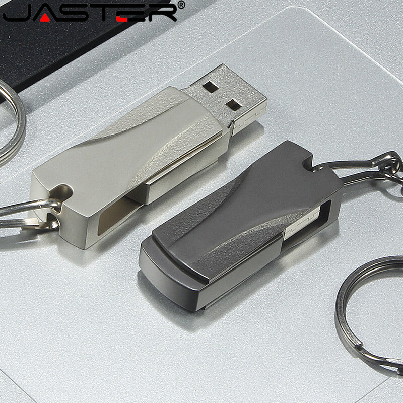 새로운 금속 플래시 드라이브 64 기가 바이트 펜 드라이브 32 기가 바이트 실제 용량 U 디스크 8 기가 바이트 무료 사용자 정의 로고 USB 2.0 16 기가 바이트 선물 열쇠 고리 메모리 스틱
