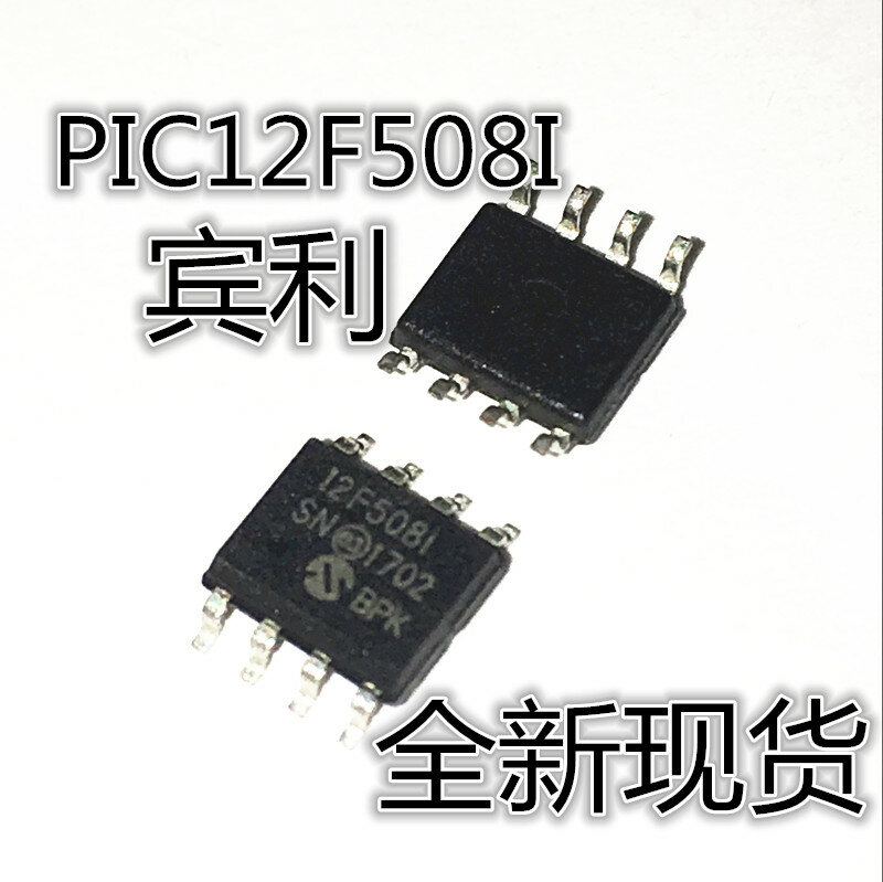 Microcontrolador de 8 pines, 30 piezas, original, importado, 12F508, PIC12F508, PIC12F508-I/SN SOP8