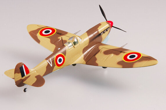 Easymodel 37220 1/72 Spitfire Fighter 328 Squadron RAF 1943 assemblato finito militare statico modello di plastica collezione o regalo