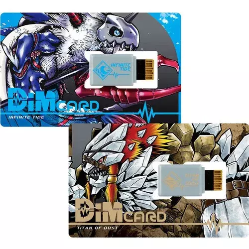 Bandai Genuine DIM Memory Card Digimon Adventure Life Bracelet Vital Bracelet Medarot Agumon Fighting Greymon Kids Toys Gifts