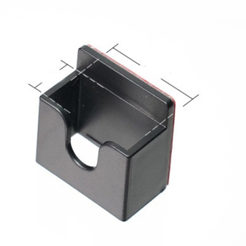 Portapacchi posteriore adesivo Portapacchi universale Montaggio versatile Soluzione archiviazione Staffe in plastica