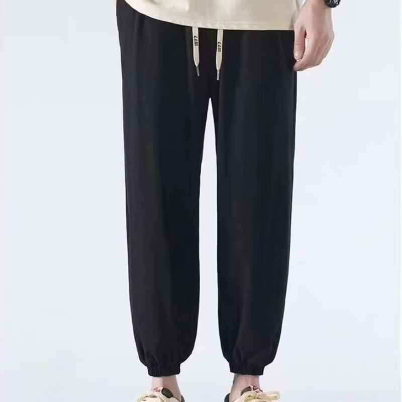 Pantaloni Cargo uomo sciolto semplice Patchwork classico primavera autunno tasche All-match maschile Streetwear stile giapponese moda Versatile
