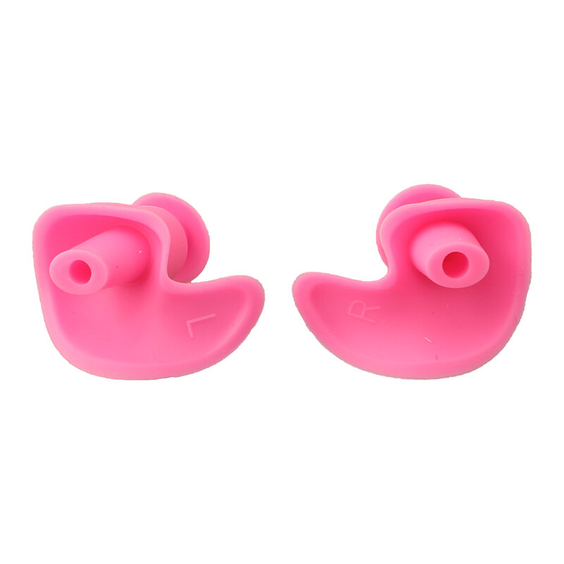 Ergonomic Silicone Earplugs for Swimming, Spiral Design, Waterproof and Leakproof, Soundproof and Comfortable 1 Pair