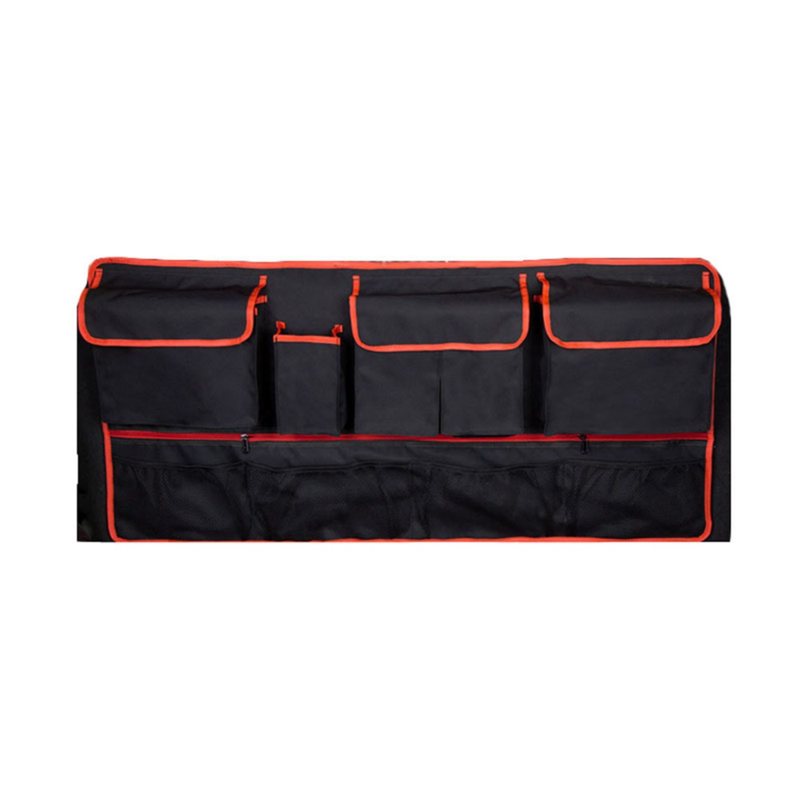 Multi-Pocket Car Trunk Organizer Hanging Back Seat Storage Bag with 9 Pockets Waterproof Oxford Cloth Storage