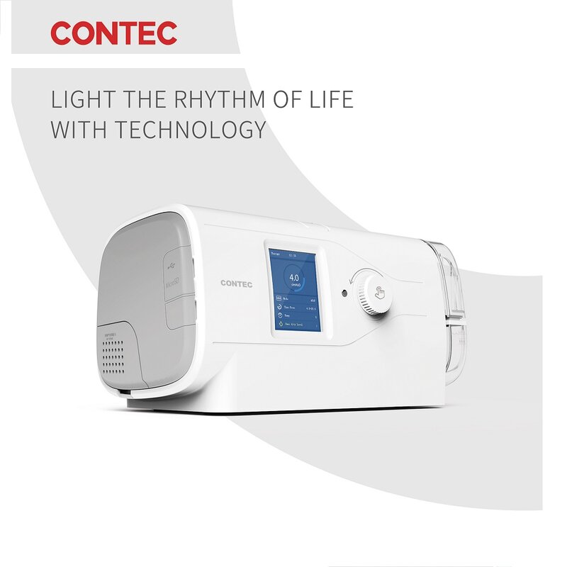 CONTEC R100 Dispositivo de presión de vía aérea positiva, máquina portátil para respirar el sueño