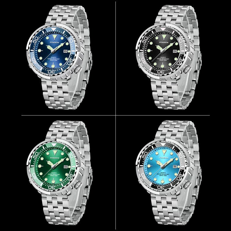 2024 męskie zegarki sportowe kwarcowe zegarki męskie wodoodporne zegarki na rękę męski zegarek wojskowy