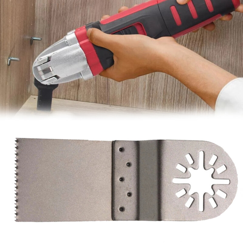 1pc 34mm Stainless Steel Oscillating Saw Blade Multi-Tool For Wood Plastic Cutting Woodworking Renovator Trimmer Blades Saw