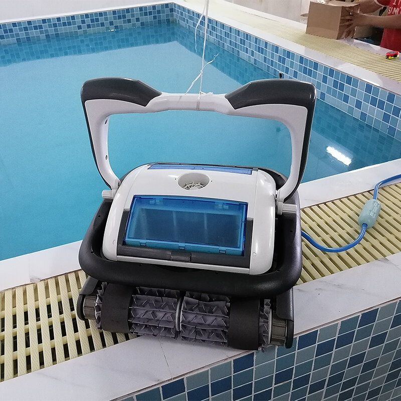 OEM schnur lose Fernbedienung Schwimmbad Piscina Roboter Power Wacum Roboter Reiniger Bürsten Kletterer automatische Reiniger WiFi