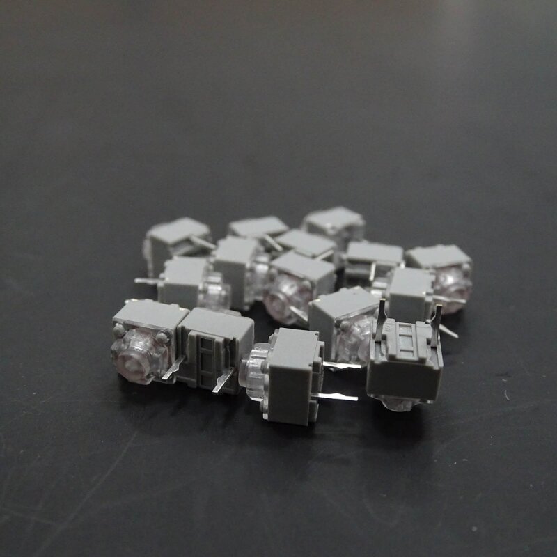 2 قطعة/10 قطعة HUANO مفاتيح صغيرة هادئة 10 مليون نقرة زر الماوس الهادئ مفاتيح صغيرة 2 دبابيس 6x6x7.2 مللي متر دروبشيب