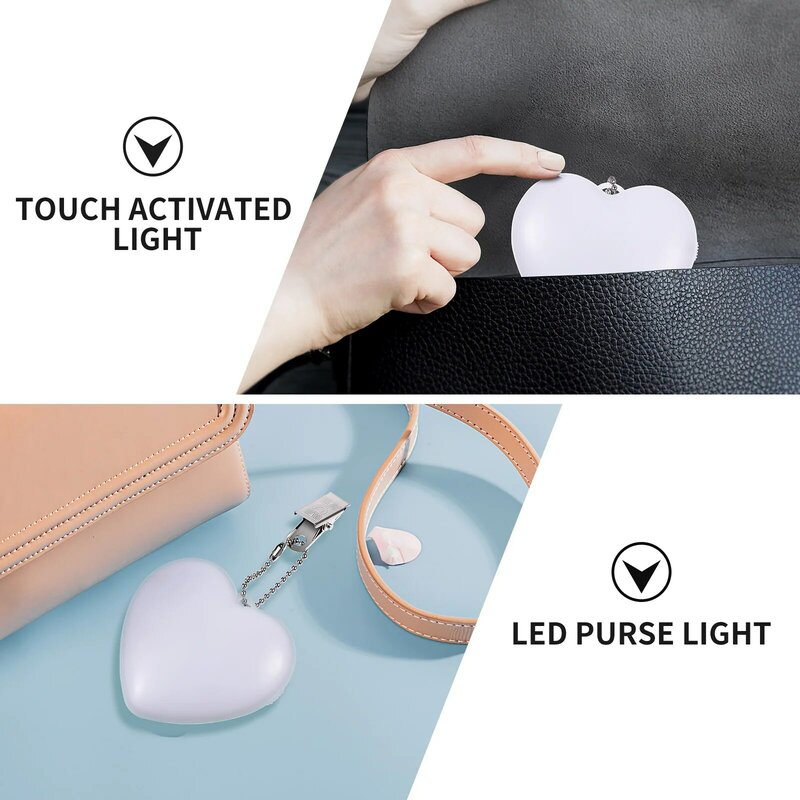Geldbörse Tasche Licht für Handtaschen Brieftasche Tasche Arbeit im Freien tragbare Sensor aktiviert Frauen Frauen