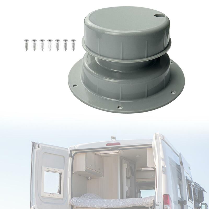 Topi ventilasi Camper, tutup ventilasi atap RV untuk 1 "hingga 2 3/8" pipa Trailer Camper